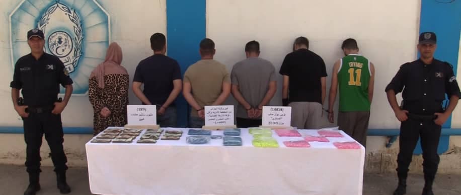 Six detained and 15,000 ecstasy tablets seized