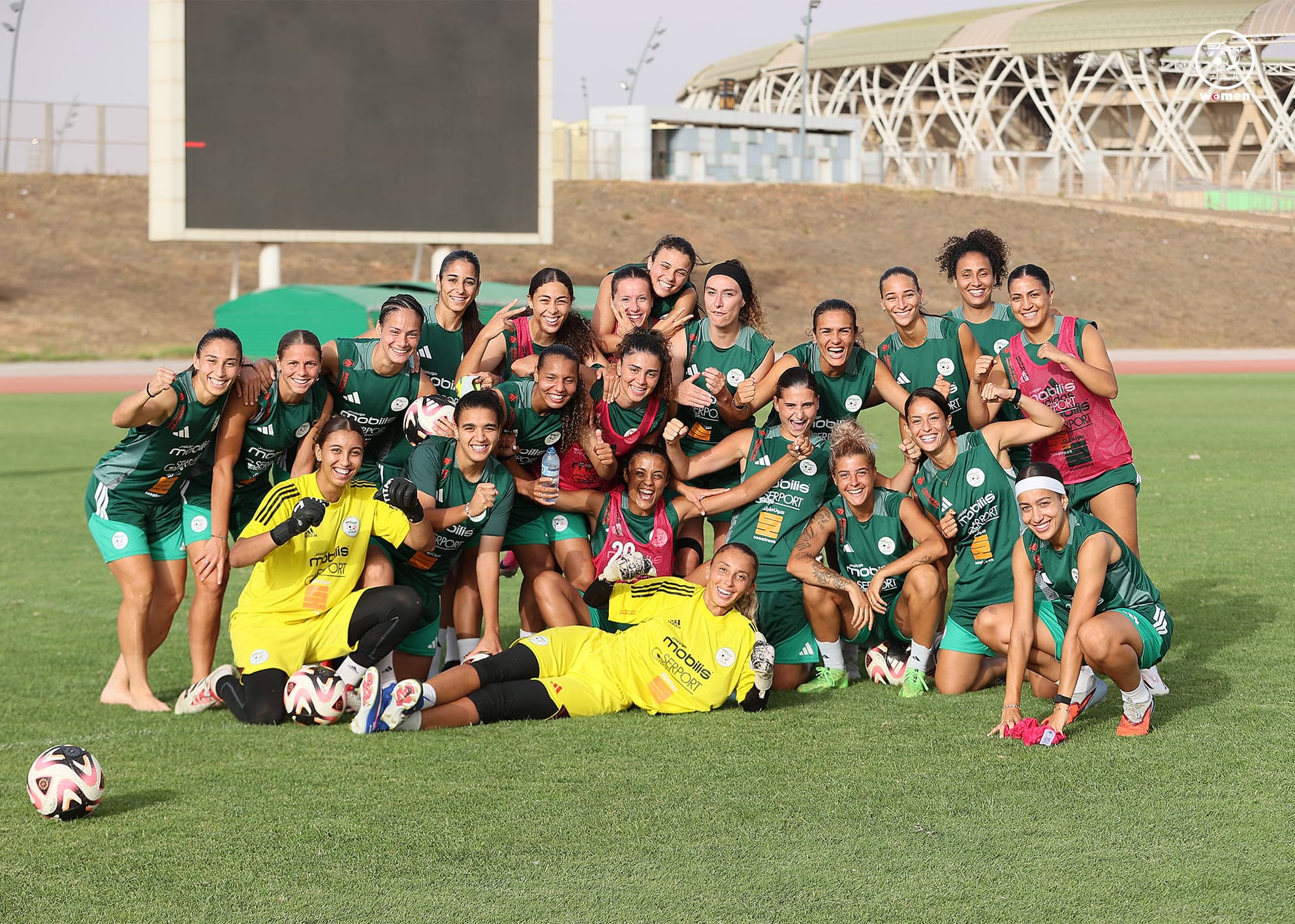 سيدات المنتخب الوطني يختتمن تربص وهران