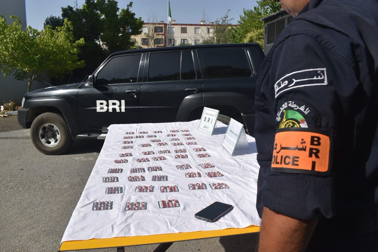 Oum El Bouaghi: 4 Arrests and Drugs Seized