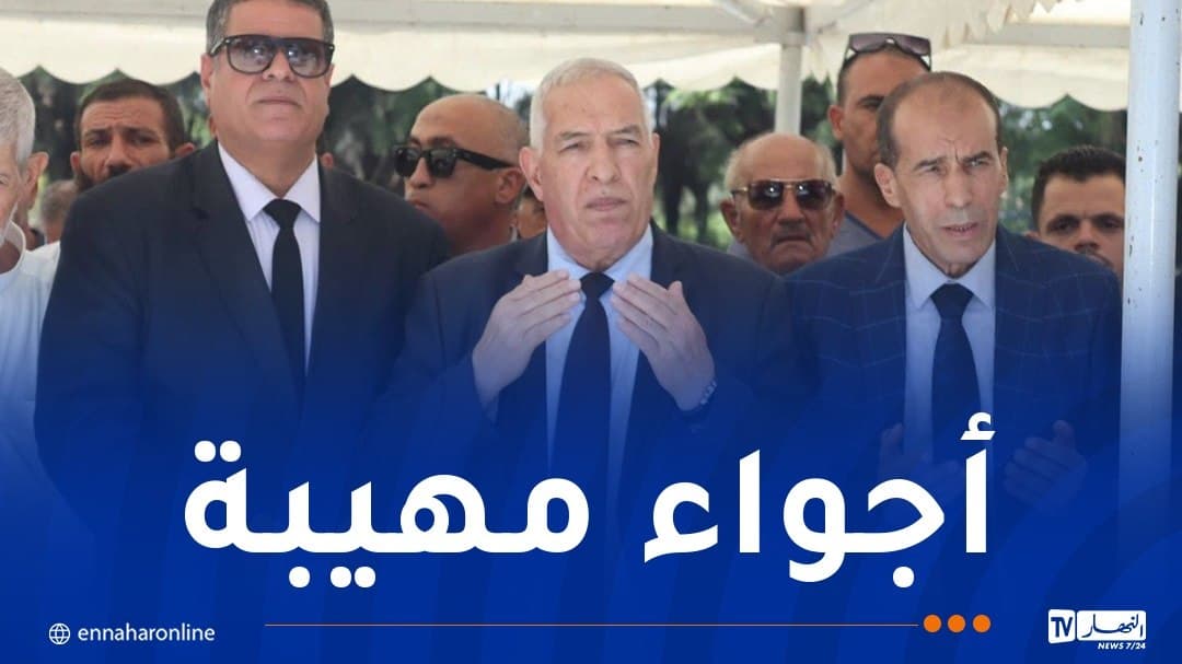 دفن المجاهد فضيل بن سالم في مقبرة العالية