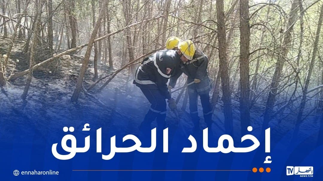 الجلفة تسيطر على حريق وغلق بؤر