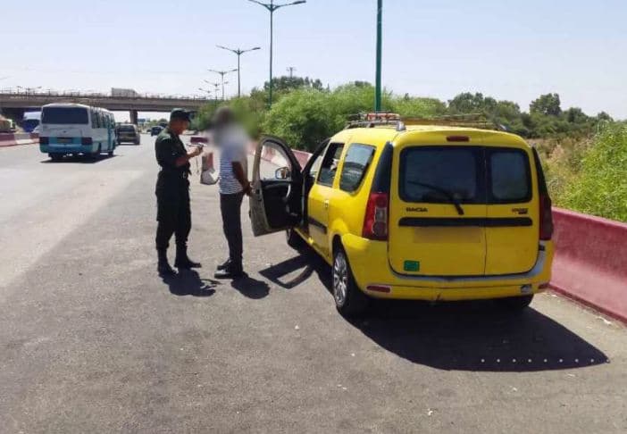 Ghazlan Taxi Driver Caught Using Alcohol and Drugs