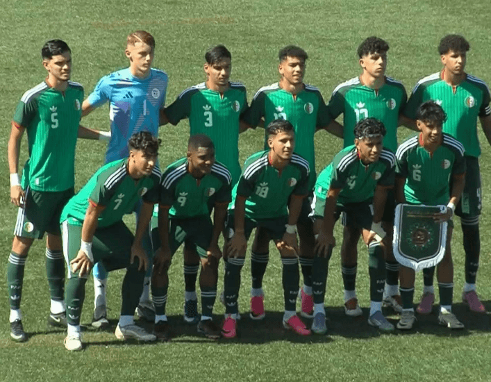 U21 team leads Kosovo at halftime