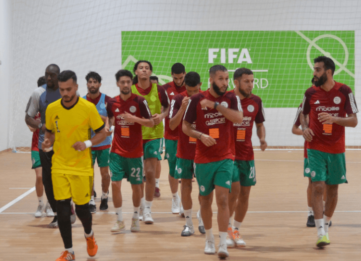 منتخب الفوتسال يبدأ استعداداته لمواجهتي السعودية