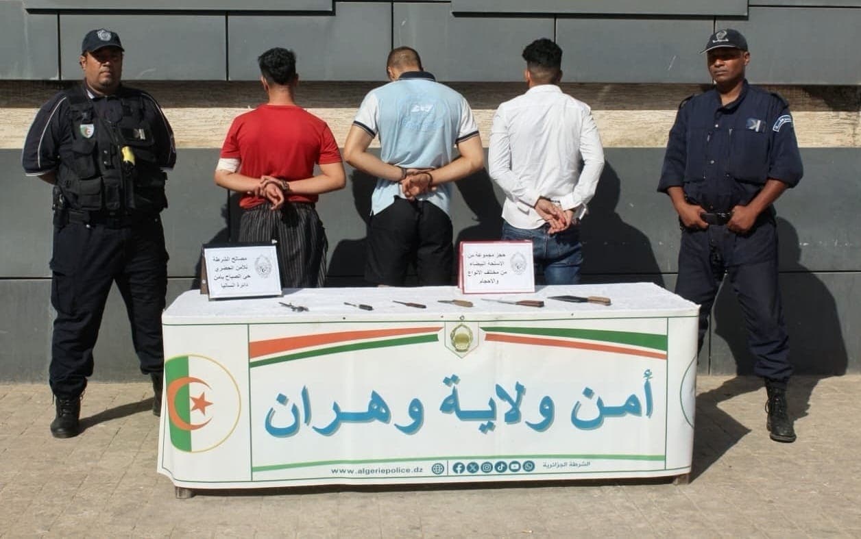 شجار يطيح بعصابة مسلحة بوهران