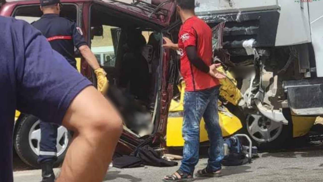مشهد مأساوي: وفاة 6 في حادث تيارت