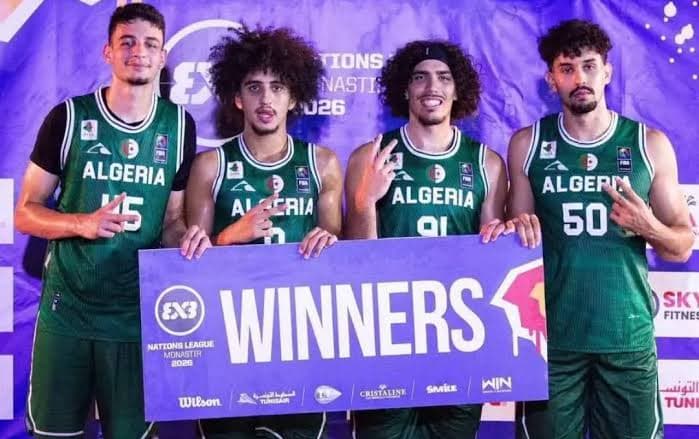 منتخب كرة السلة 3×3 يبدي أداء جيدا في الألعاب المتوسطية