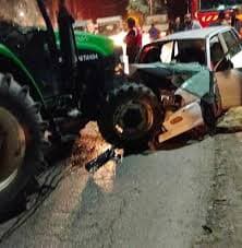 حادث في سعيدة يسفر عن وفاة واصابة 3