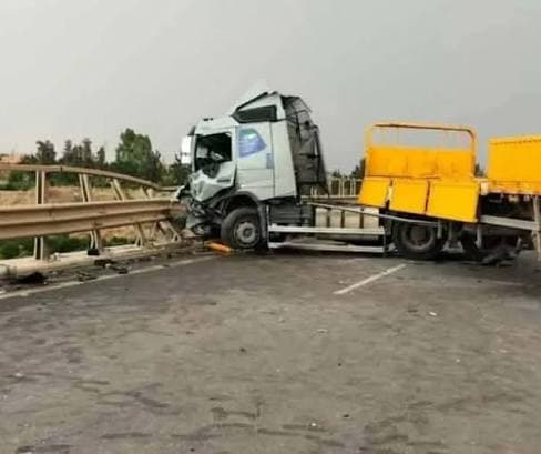 Truck crash in Hammam Righa causes death and injury