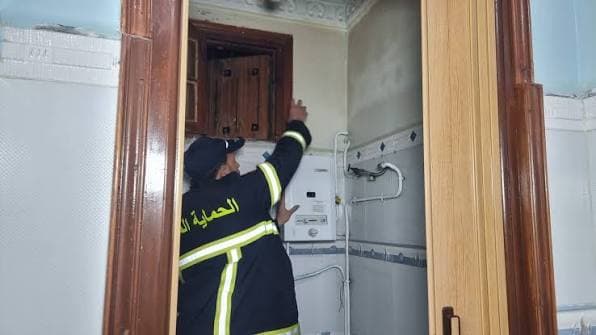 Gas poisoning in Saida family