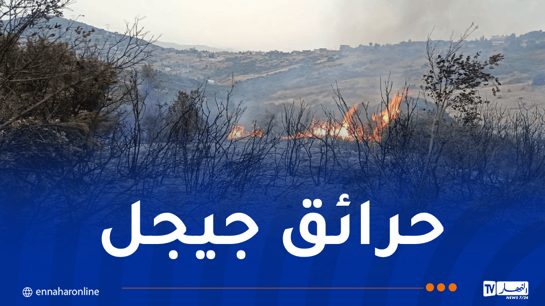 Jijel Continues Firefighting Efforts