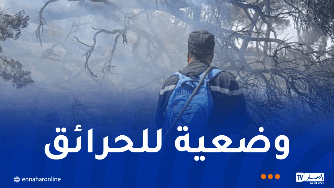 انتهاء مكافحة عدة حرائق في الجزائر