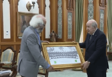 President Tebboune meets NLFA Veterans Chair