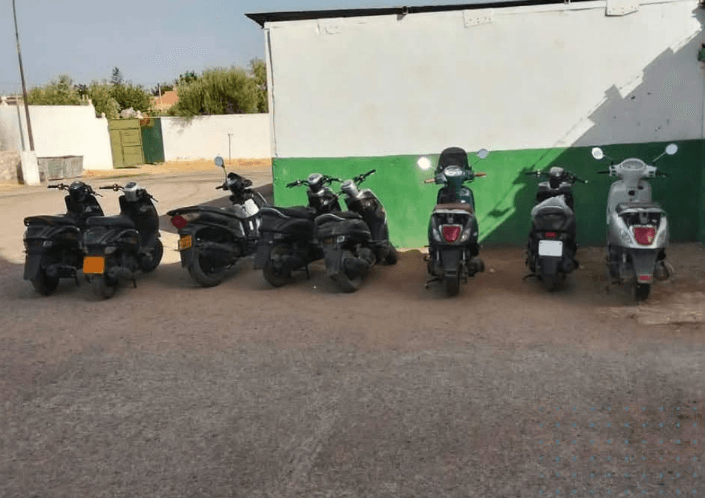 Sidi Bel Abbès confiscates 242 motorcycles