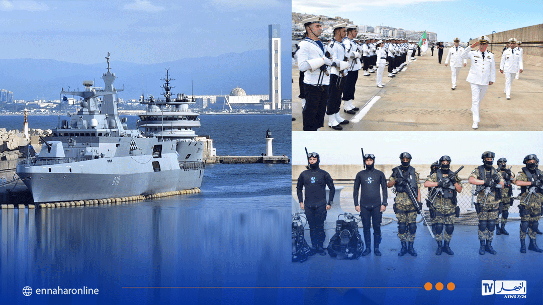Navy Fleet Commander Inspects Frigate Al-Rad'a