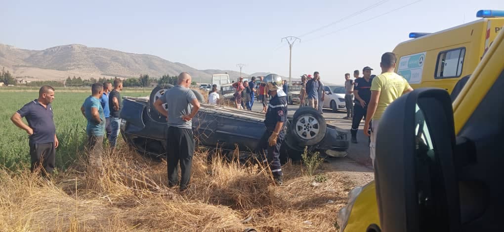 أم البواقي تسجل قتيلين في حادث سيارة بعين مليلة