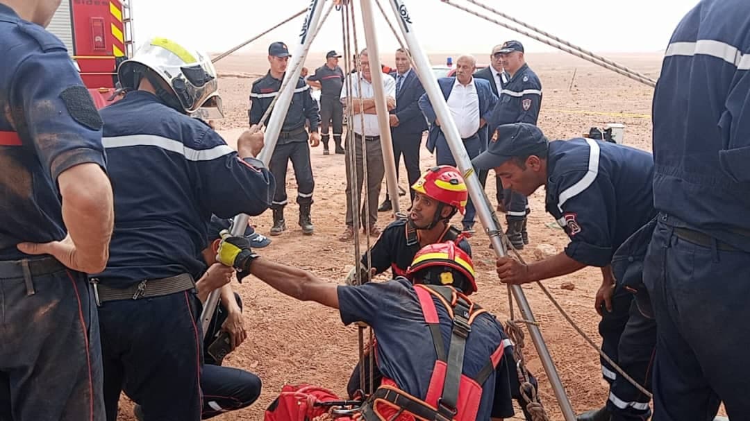 Rescue Underway for Child in Well