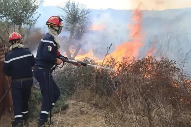 Civil Protection Reports New Fires