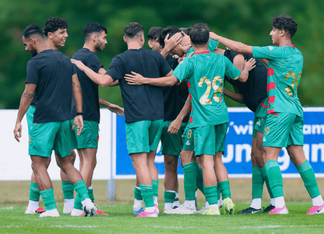 Mouloudia in Niamey for Nigelec match