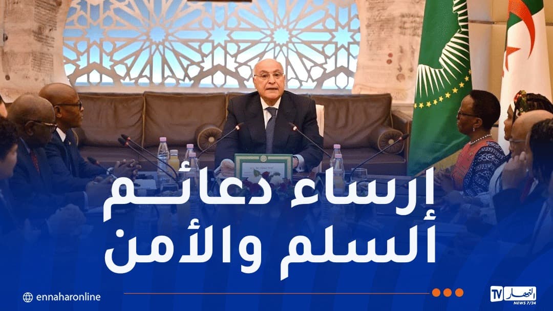 Attaf Meets AU Peace Council Delegation
