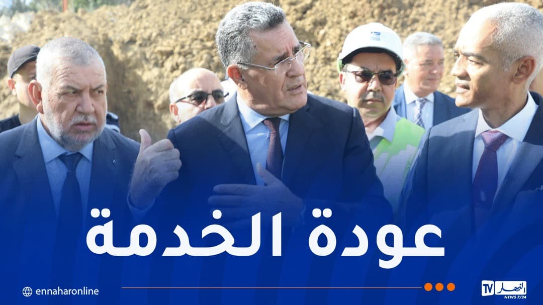 وزير الري يطمئن على استئناف المياه ببومرداس