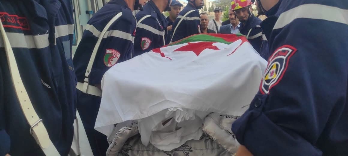 Boualam Boualam funeral at Ain Beida