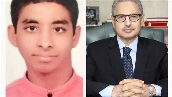 Beni Suef Governor Congratulates Student on Thanaweya Amma Success