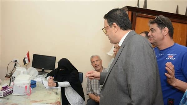 مدير تعليم الغربية يراجع فعاليات مبادرة مئة مليون صحة