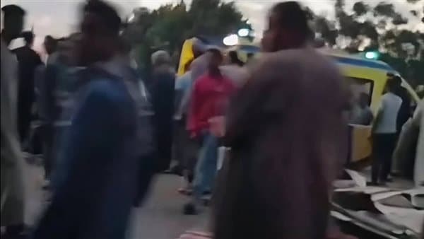 مصرع وإصابة 19 في حادث انقلاب بالمنوفية