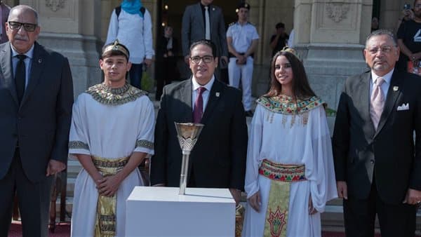 Cairo University Hosts African Universities Games Torch