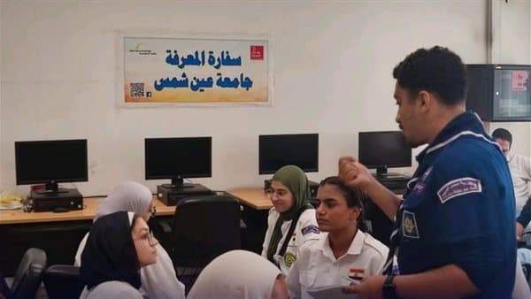 مبادرة جوالة آداب عين شمس لتطوير الطلاب