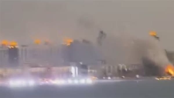 Fire at Porto Marina walkway in North Coast