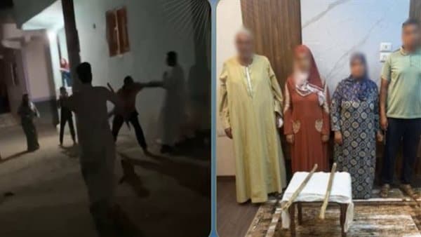 ضبط مشاجرة بين أقارب بسبب الميراث بالبحيرة