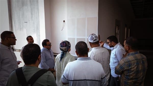 رئيس جامعة الأقصر يتفقد منشآت طيبة