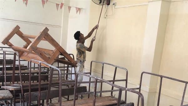 Education progresses at Tarek Nour School after repairs