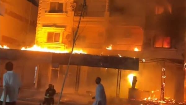 Fire at Marsa Alam restaurant injures one