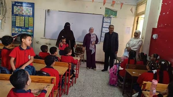 First Day at Beni Mazar School