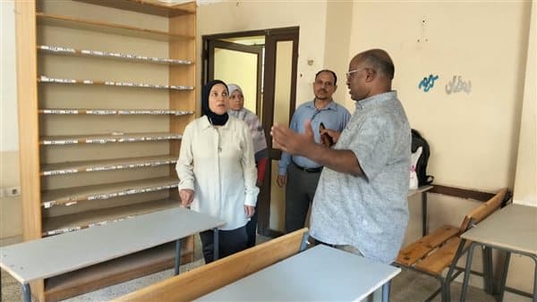 أبو كيلة تتابع تجهيز دار السلام لخدمة الطلاب