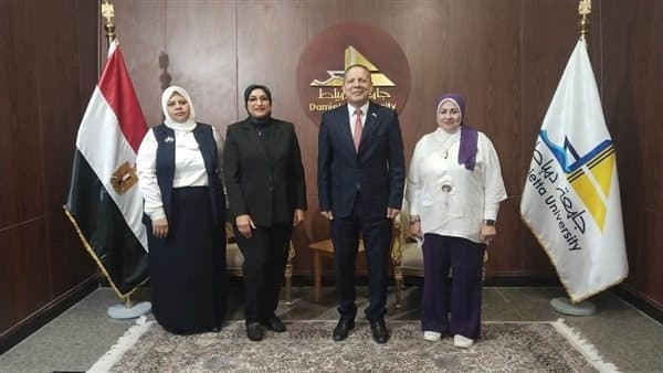 جامعة دمياط تعين عبير سويدان وكيلاً
