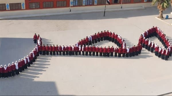 Cairo schools mark 53rd October anniversary
