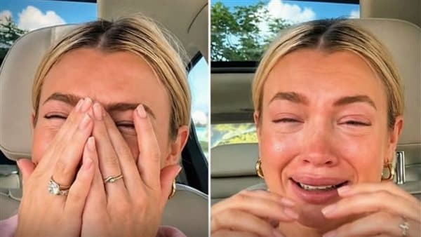Woman's tears over betrayal drew wide attention