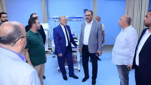 تفعيل العناية المركزة بمستشفى سوهاج الجديدة