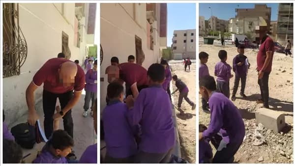 Minya guardian accused of restraining student and letting son beat him