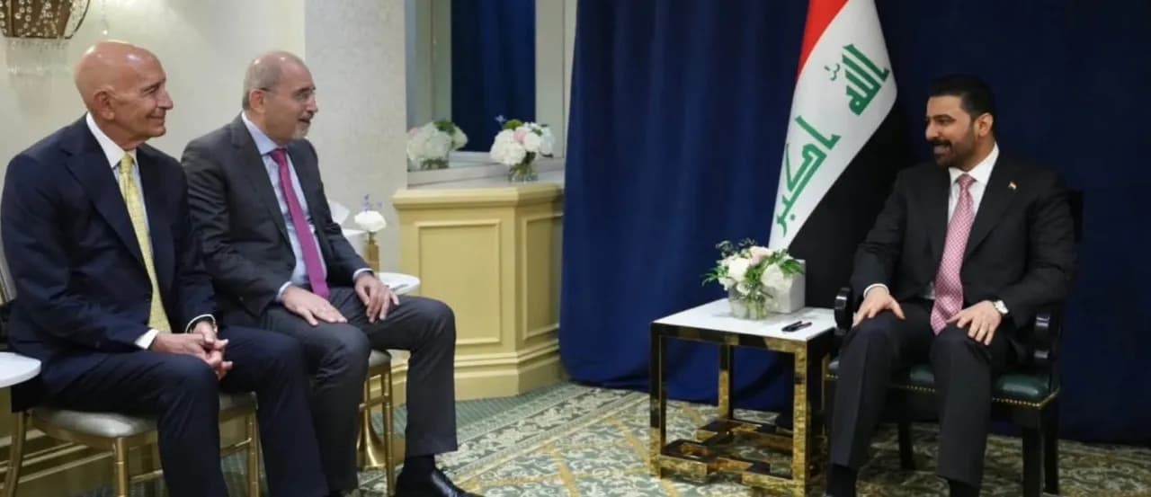 Al-Safadi Meets Iraqi Prime Minister in Washington Contact Visit