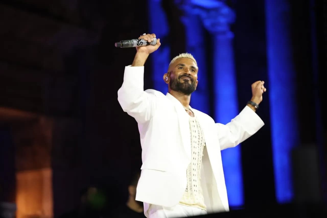 Ahmed Saad achieves Jerash Festival debut
