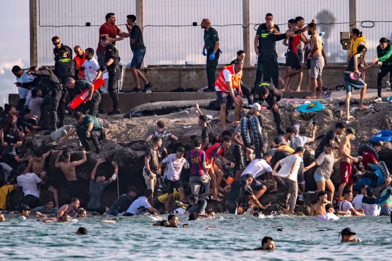 Most migrants in Ceuta have gone back to Morocco
