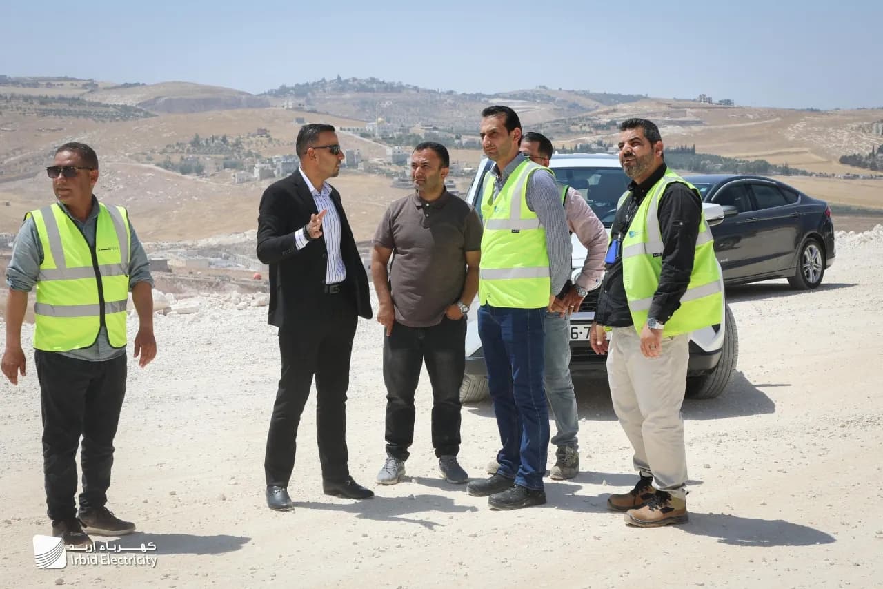 Al-Tamimi Reviews Irbid Road Project Progress