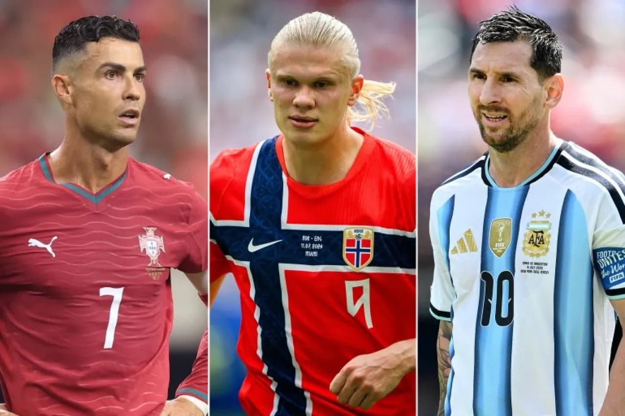 Messi Ronaldo or Haaland: Top scorer rate