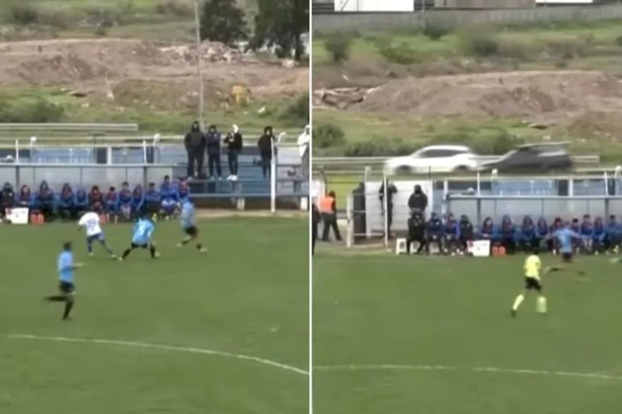 Uruguayan league match triggers traffic accident