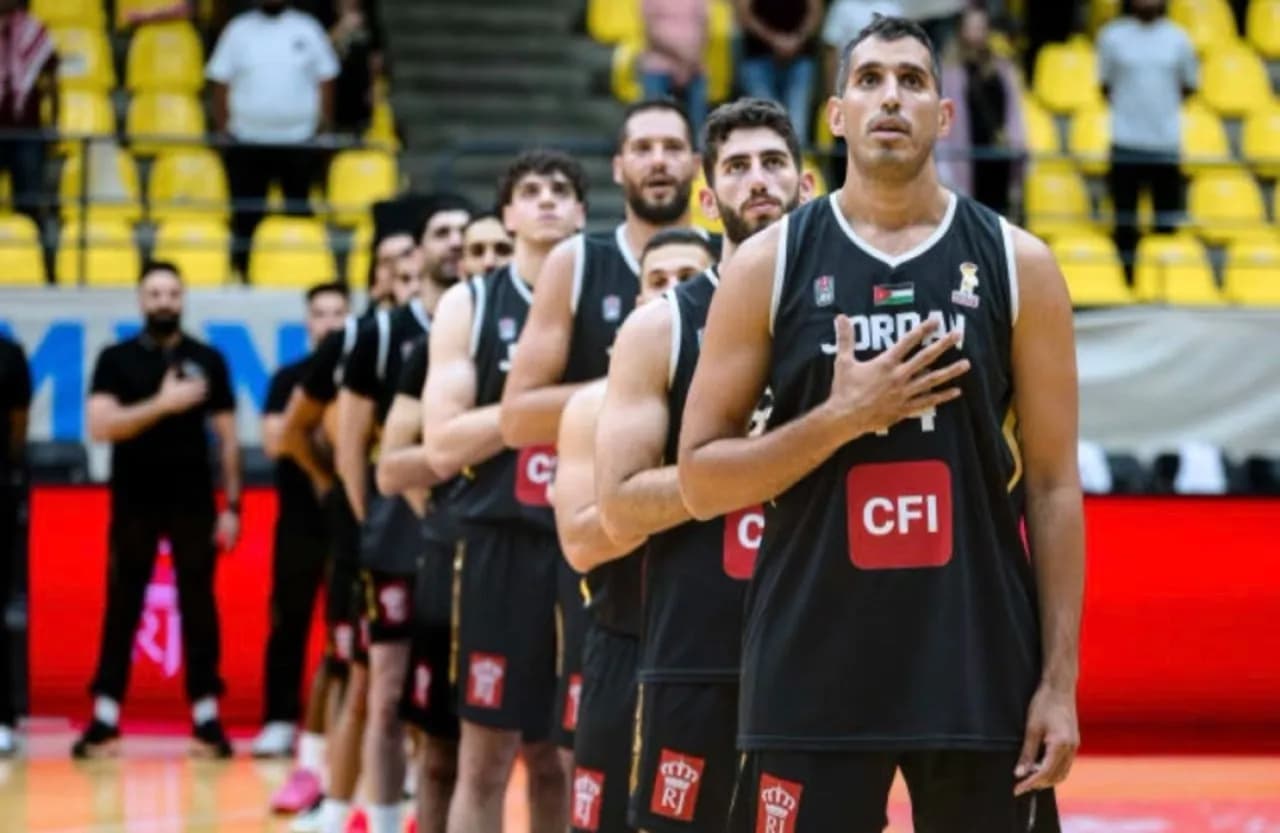 Jordan's Hawks in Group Two at William Jones Cup